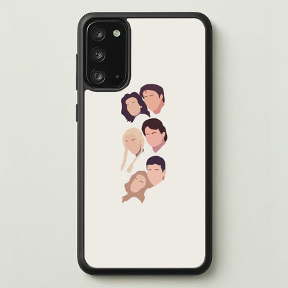 Cast Faces  - Friends Phone Case for Galaxy Note 20