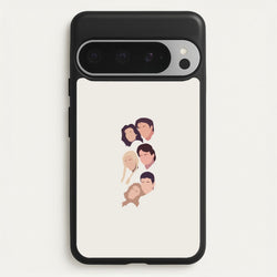 Cast Faces  - Friends Phone Case for Google Pixel 9 Pro XL