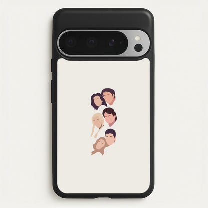 Cast Faces  - Friends Phone Case for Google Pixel 9 Pro XL
