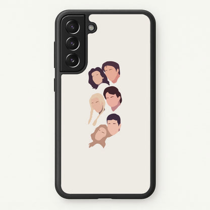 Cast Faces  - Friends Phone Case for Galaxy S21FE