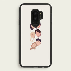 Cast Faces  - Friends Phone Case for Galaxy S9 Plus
