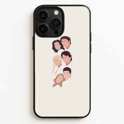 Cast Faces  - Friends Phone Case for iPhone 13 Pro Max
