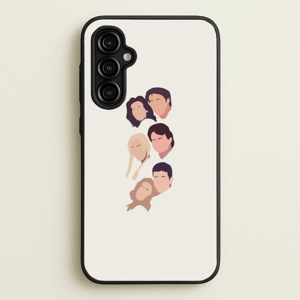 Cast Faces  - Friends Phone Case for Galaxy A54