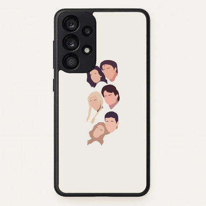 Cast Faces  - Friends Phone Case for Galaxy A33