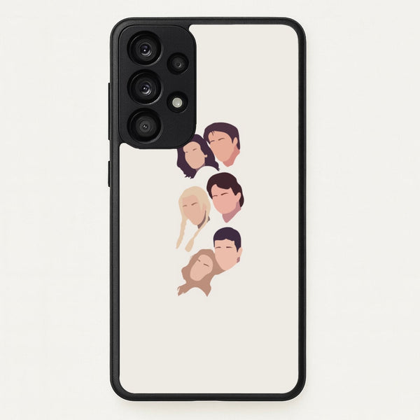 Cast Faces  - Friends Phone Case for Galaxy A33