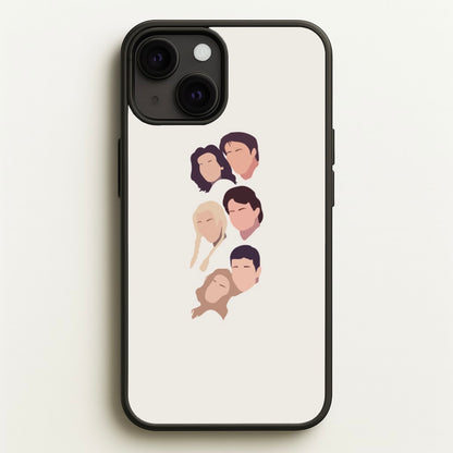 Cast Faces  - Friends Phone Case for iPhone 13 Mini
