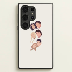 Cast Faces  - Friends Phone Case for Galaxy S25 Ultra