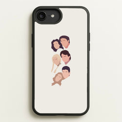 Cast Faces  - Friends Phone Case for iPhone 6 Plus / 7 Plus / 8 Plus