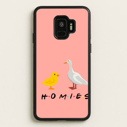 Homies Chick And Duck  - Friends Phone Case for Galaxy S9
