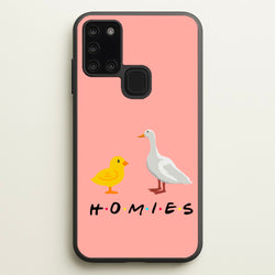 Homies Chick And Duck  - Friends Phone Case for Galaxy A21s