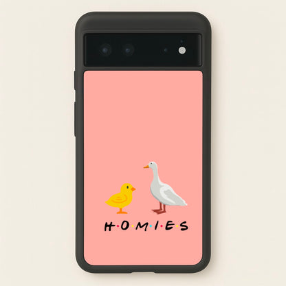 Homies Chick And Duck  - Friends Phone Case for Google Pixel 6