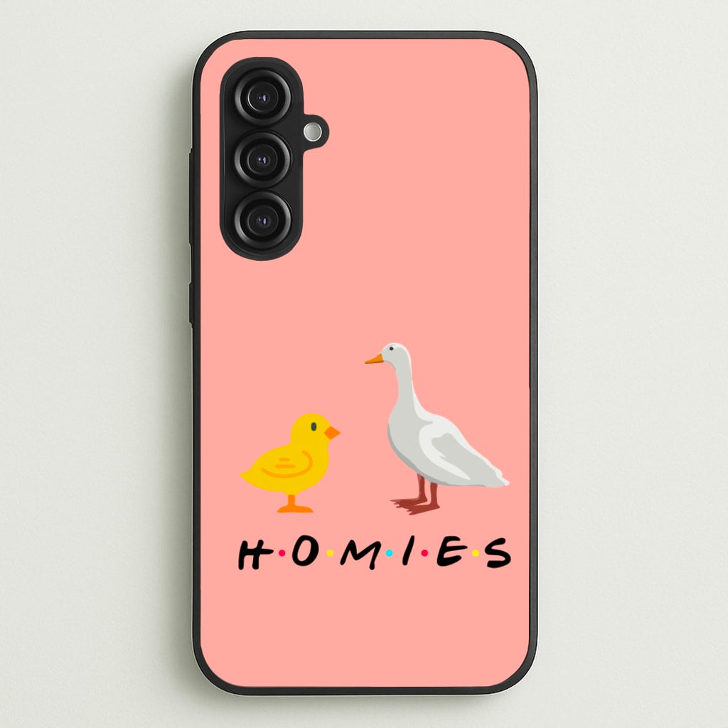 Homies Chick And Duck  - Friends Phone Case for Galaxy S23FE