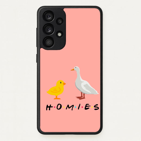 Homies Chick And Duck  - Friends Phone Case for Galaxy A33