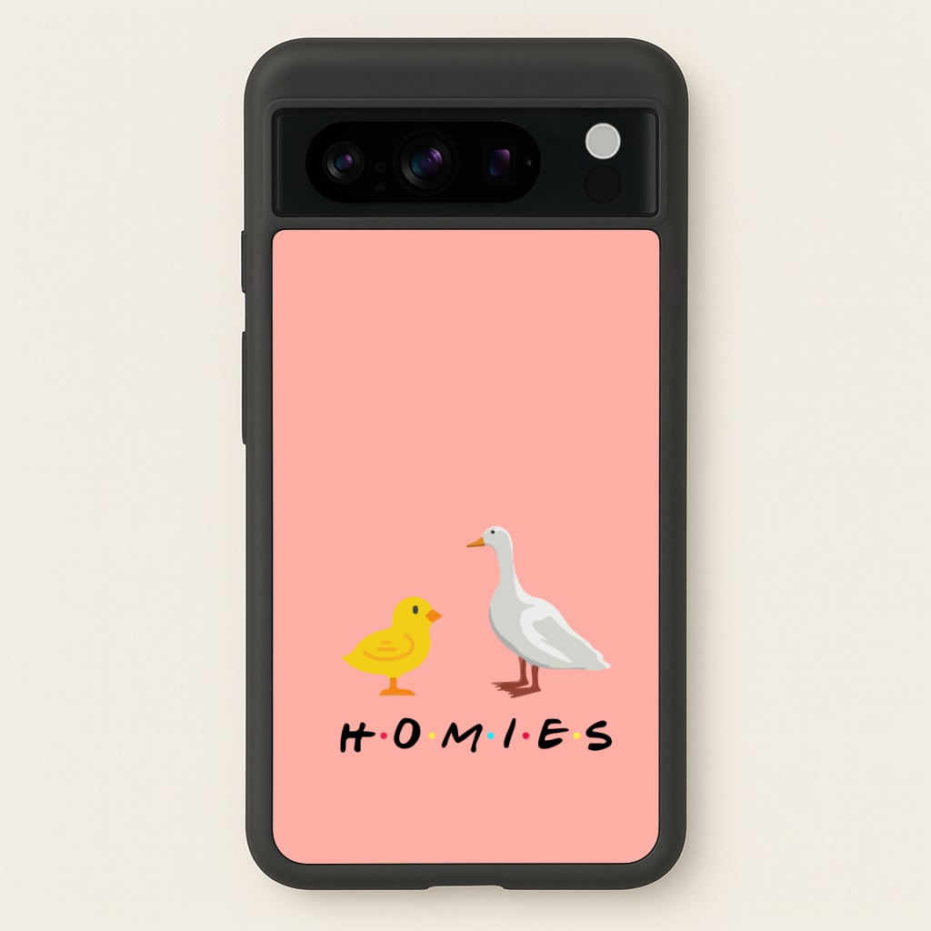 Homies Chick And Duck  - Friends Phone Case for Google Pixel 8 Pro
