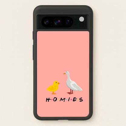 Homies Chick And Duck  - Friends Phone Case for Google Pixel 8 Pro