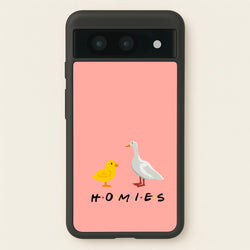 Homies Chick And Duck  - Friends Phone Case for Google Pixel 8a