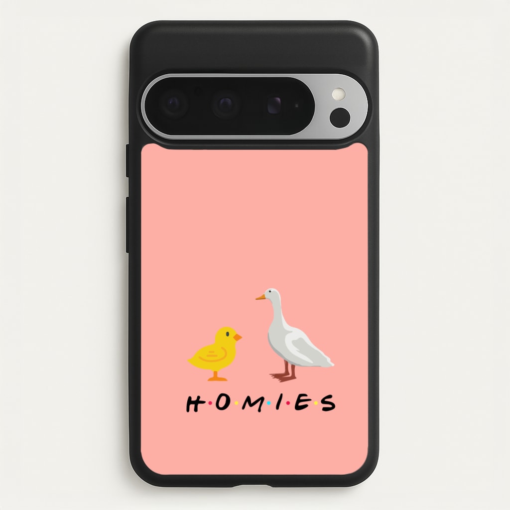 Homies Chick And Duck  - Friends Phone Case for Google Pixel 9 Pro XL