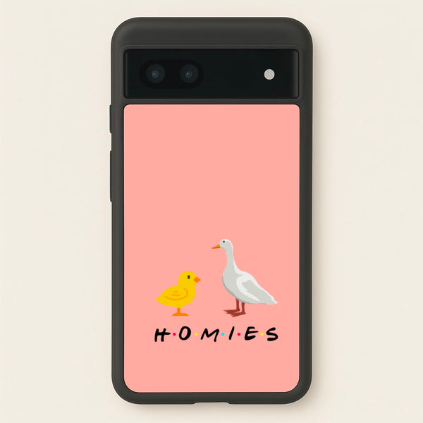 Homies Chick And Duck  - Friends Phone Case for Google Pixel 7a