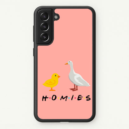 Homies Chick And Duck  - Friends Phone Case for Galaxy S22 Plus