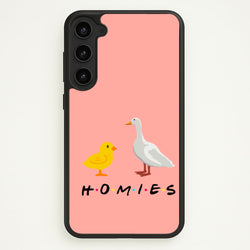 Homies Chick And Duck  - Friends Phone Case for Galaxy S23 Plus