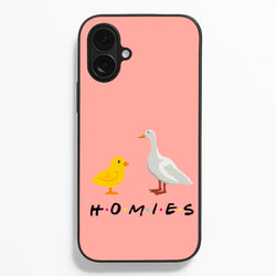 Homies Chick And Duck  - Friends Phone Case for iPhone 16 Plus