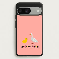 Homies Chick And Duck  - Friends Phone Case for Google Pixel 9 / 9 Pro