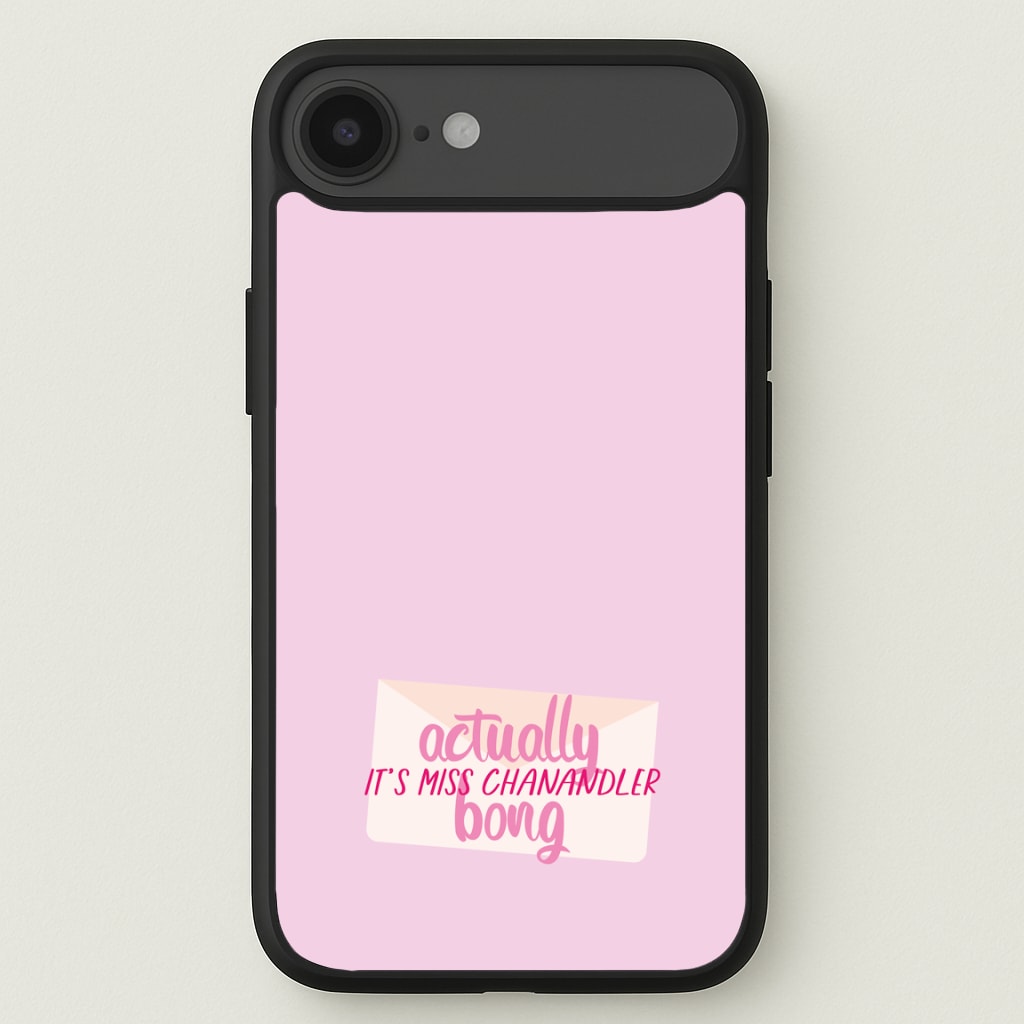 Actually It's Miss Chanandler Bong Phone Case for iPhone 17 Air