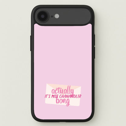 Actually It's Miss Chanandler Bong Phone Case for iPhone 17 Air