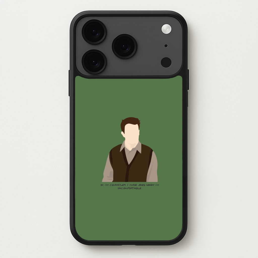 Hi, I'm Chandler Phone Case for iPhone 17 Pro Max
