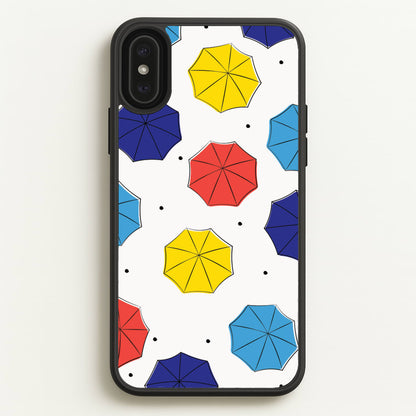 Colourful Umbrellas Pattern  - Friends Phone Case for iPhone XS Max