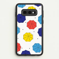Colourful Umbrellas Pattern  - Friends Phone Case for Galaxy S10e