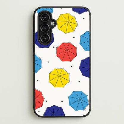 Colourful Umbrellas Pattern  - Friends Phone Case for Galaxy A14