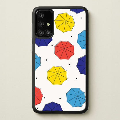Colourful Umbrellas Pattern  - Friends Phone Case for Galaxy A71