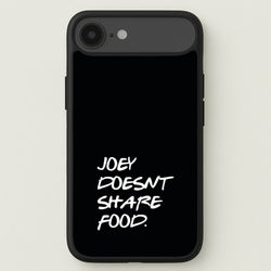 Joey Doesn't Share Food, Black Phone Case for iPhone 17 Air