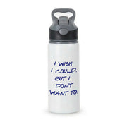 I Wish I could But I Don't Want To Active Water Bottle 1