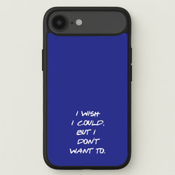 I Wish I could But I Don't Want To Phone Case for iPhone 17 Air