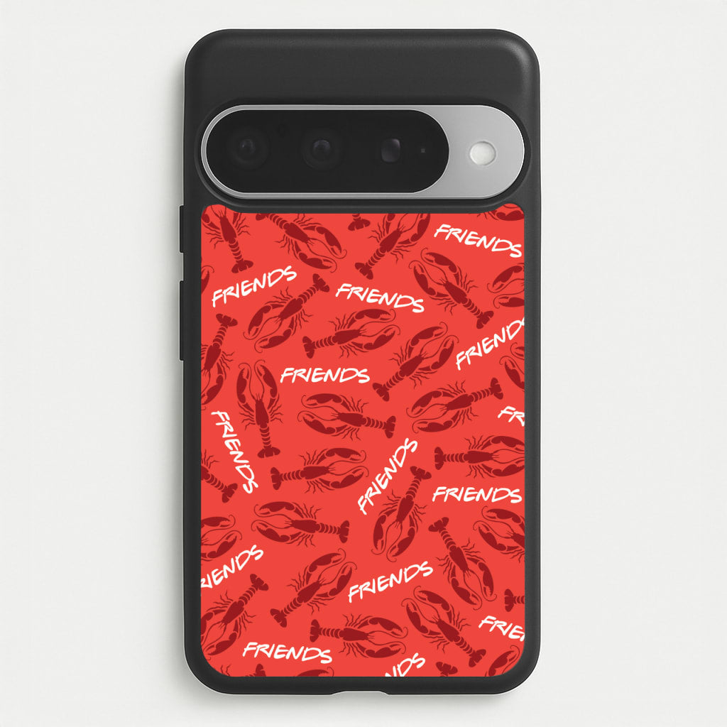 Sitcom Red Lobsters Pattern Phone Case for Google Pixel 10 Pro XL