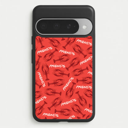Sitcom Red Lobsters Pattern Phone Case for Google Pixel 10 Pro XL