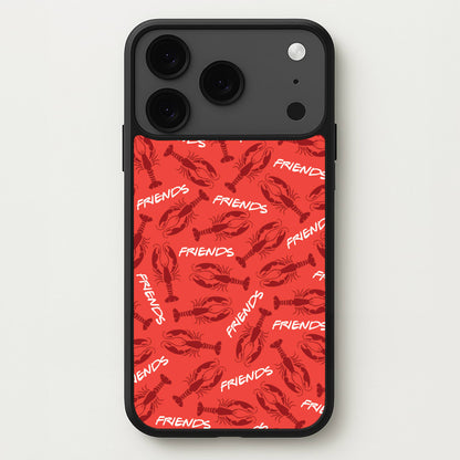 Sitcom Red Lobsters Pattern Phone Case for iPhone 17 Pro Max