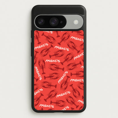 Sitcom Red Lobsters Pattern Phone Case for Google Pixel 10 / 10 Pro