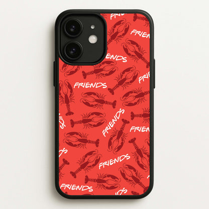 Sitcom Red Lobsters Pattern  - Friends Phone Case for iPhone 11