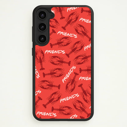 Sitcom Red Lobsters Pattern  - Friends Phone Case for Galaxy S23 Plus