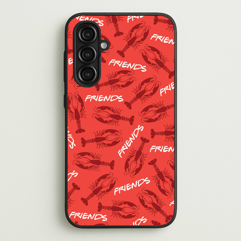 Sitcom Red Lobsters Pattern  - Friends Phone Case for Galaxy A16
