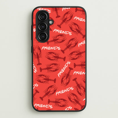 Sitcom Red Lobsters Pattern  - Friends Phone Case for Galaxy A16
