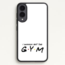 I Wanna Quit The GYM  - Friends Phone Case for Galaxy S25 Edge