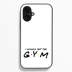 I Wanna Quit The GYM Phone Case