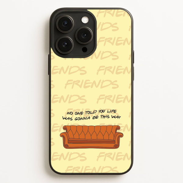 No One Told You Pattern  - Friends Phone Case for iPhone 12 Pro Max