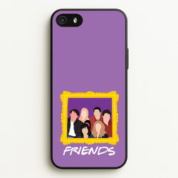 Cast Photo Frame  - Friends Phone Case for iPhone 5 / 5s / SE 2016