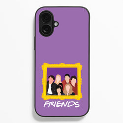 Cast Photo Frame  - Friends Phone Case for iPhone 16 Plus