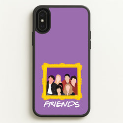 Cast Photo Frame  - Friends Phone Case for iPhone XS Max